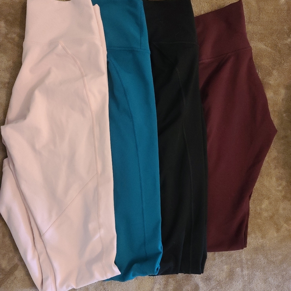 Lot of 4 Fabletics workout pants